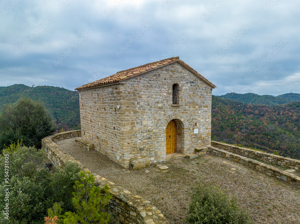 Chapel of Santa Magdalena Talamanca Spain, restoration of the original from the 13th century