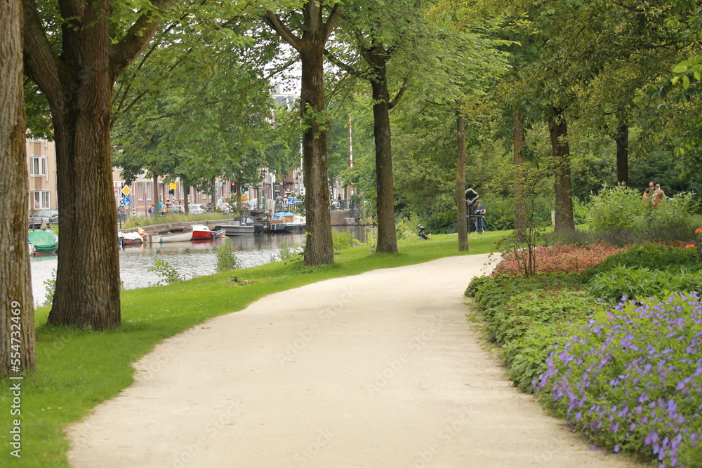 Fototapeta premium park in Amsterdam