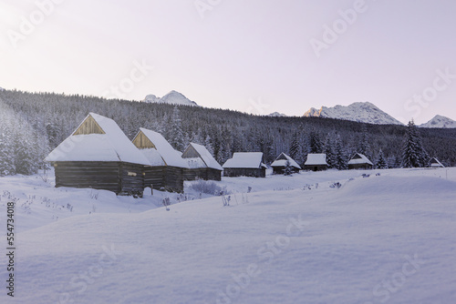 Obraz na płótnie Tatry w salonie