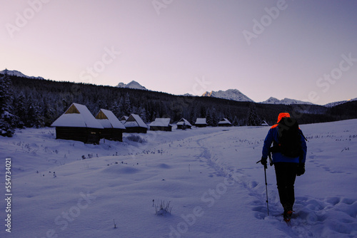 Obraz na płótnie Tatry w salonie