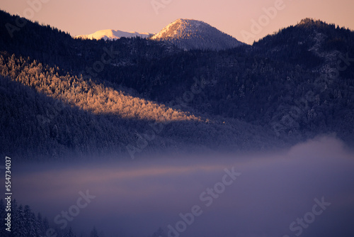 Obraz na płótnie Tatry w salonie