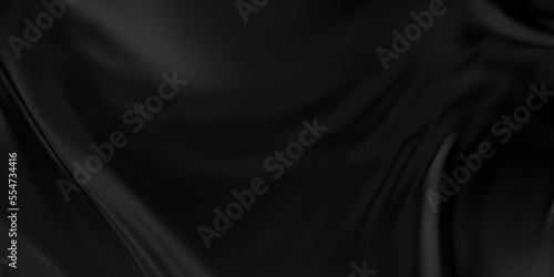 Black draped cloth, texile, fabric or velvet background frame filling