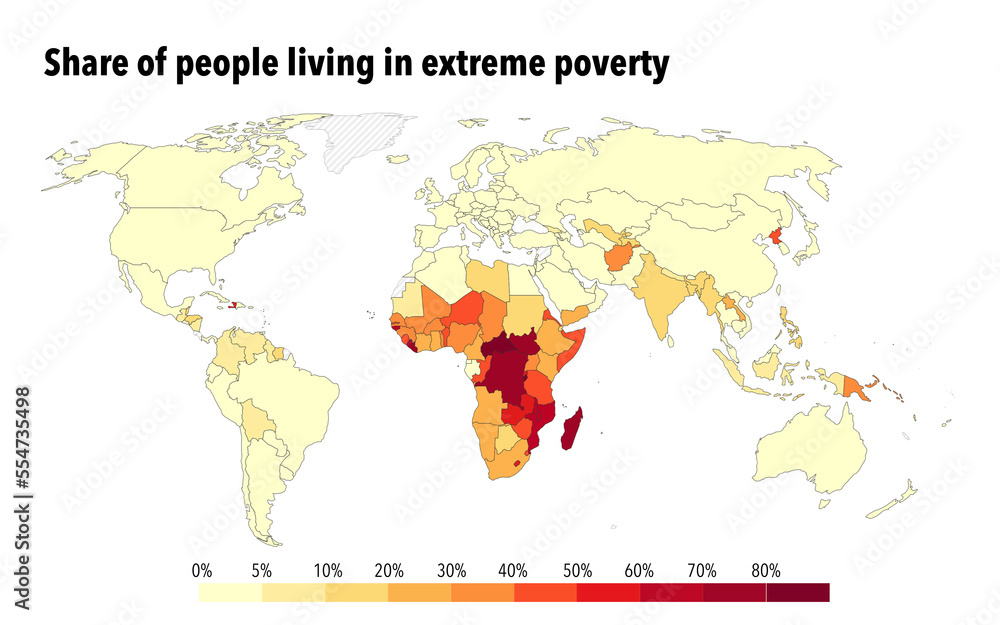 Share of people living in extreme poverty