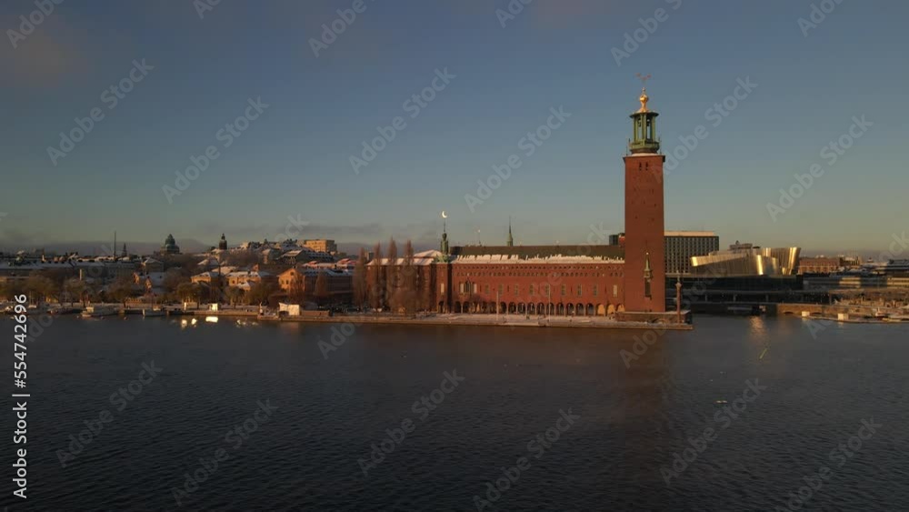 State House in Stockholm, Sweden by Drone State House in Stockholm, Sweden by Drone
