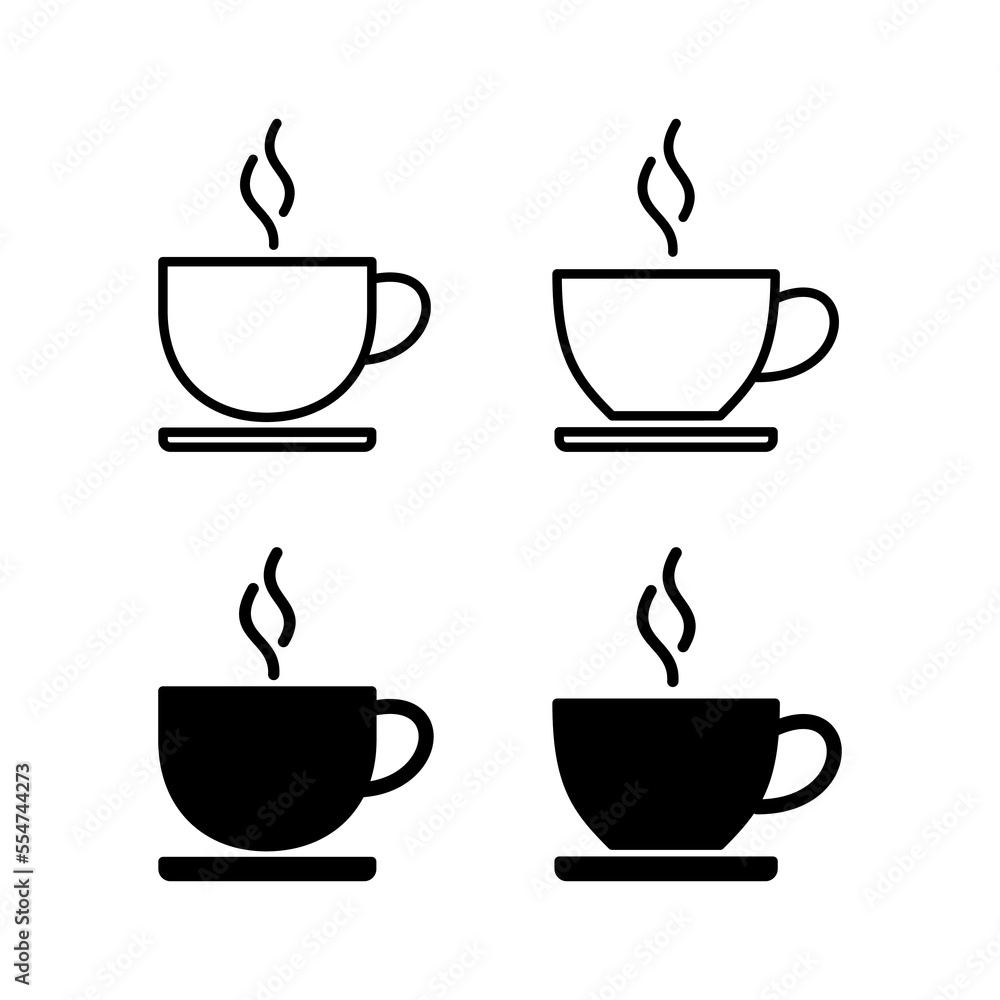 coffee cup icon vector for web and mobile app. cup a coffee sign and symbol coffee cup icon vector for web and mobile app. cup a coffee sign and symbol