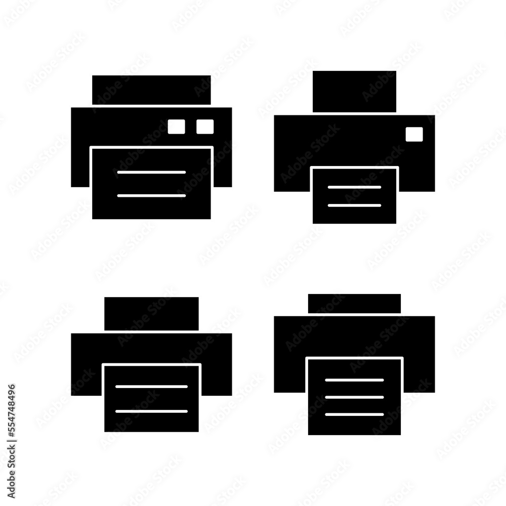 Print icon vector for web and mobile app. printer sign and symbol Print icon vector for web and mobile app. printer sign and symbol