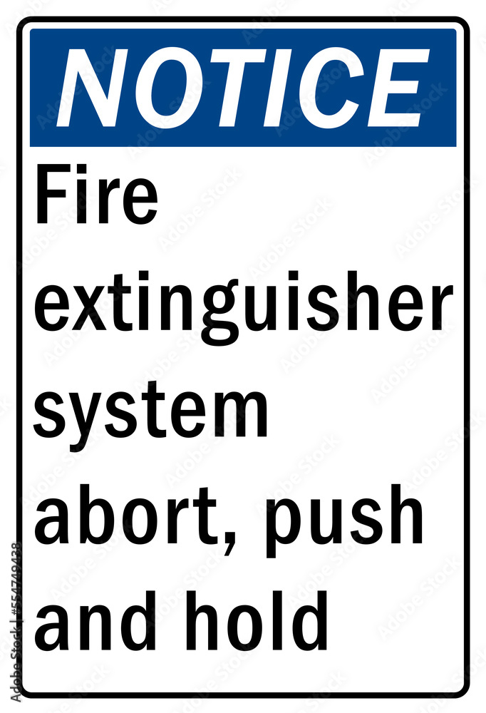 Fire hazard, Fire extinguisher sign and labels Fire hazard, Fire extinguisher sign and labels