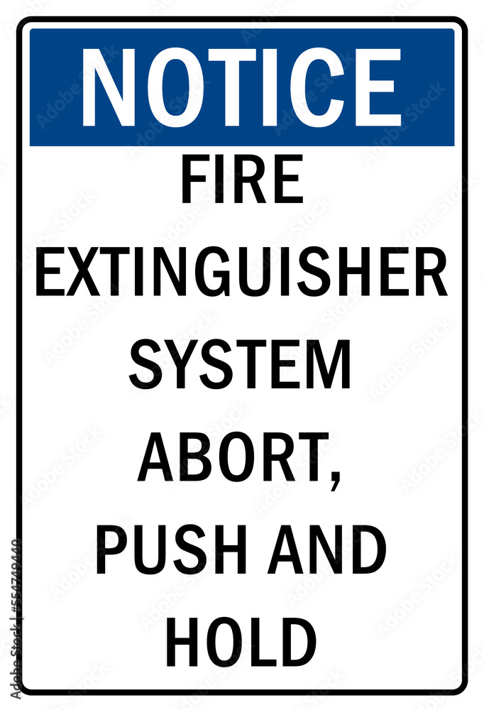 Fire hazard, Fire extinguisher sign and labels Fire hazard, Fire extinguisher sign and labels