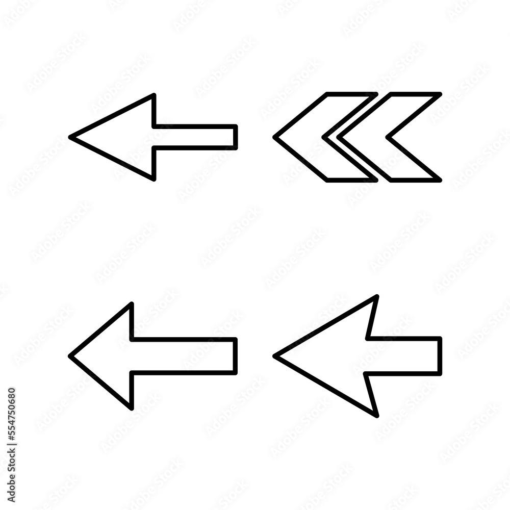 Arrow icon vector for web and mobile app. Arrow sign and symbol for web design. Arrow icon vector for web and mobile app. Arrow sign and symbol for web design.