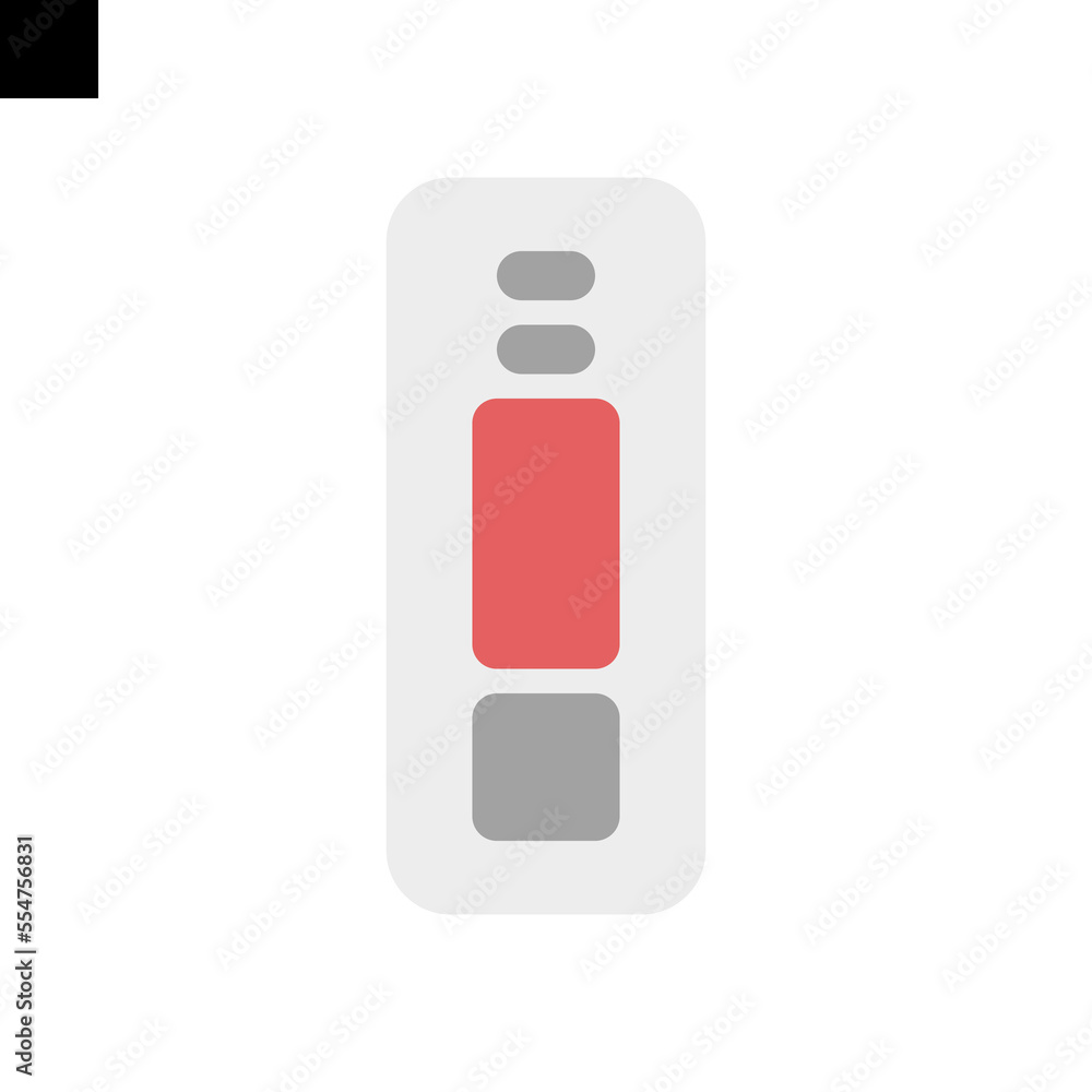 pregnancy test icon logo flat style vector pregnancy test icon logo flat style vector