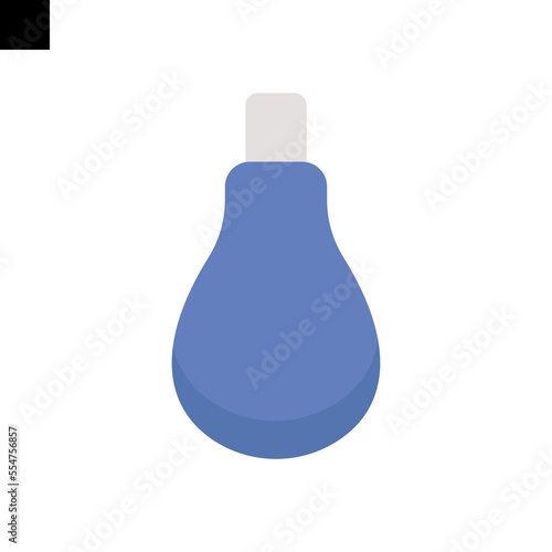 enema icon logo flat style vector