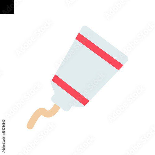 ointment icon logo flat style vector