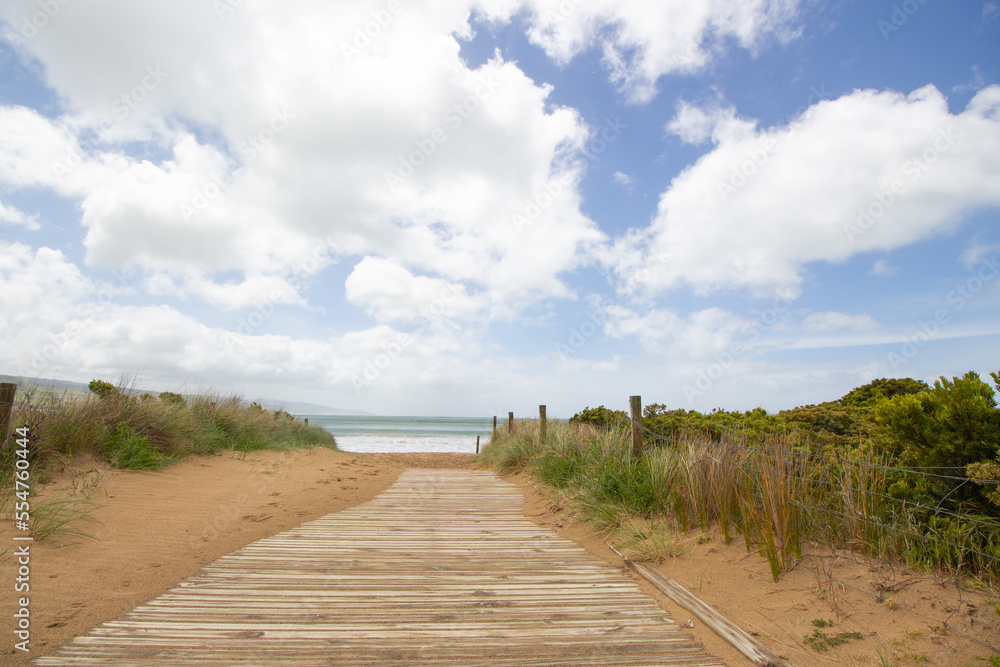 Path to the beach, Great Ocean Road, Victoria, Australia