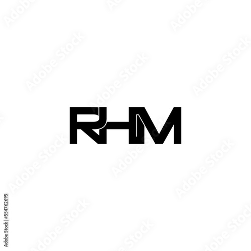 Wallpaper Mural rhm letter initial monogram logo design Torontodigital.ca