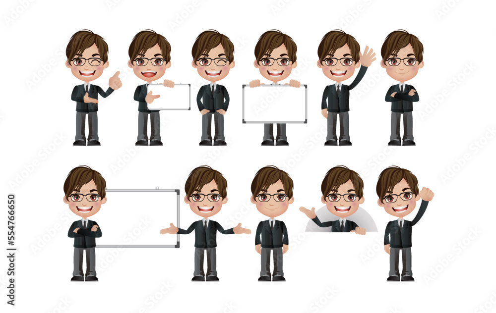 People with different poses. vector People with different poses. vector