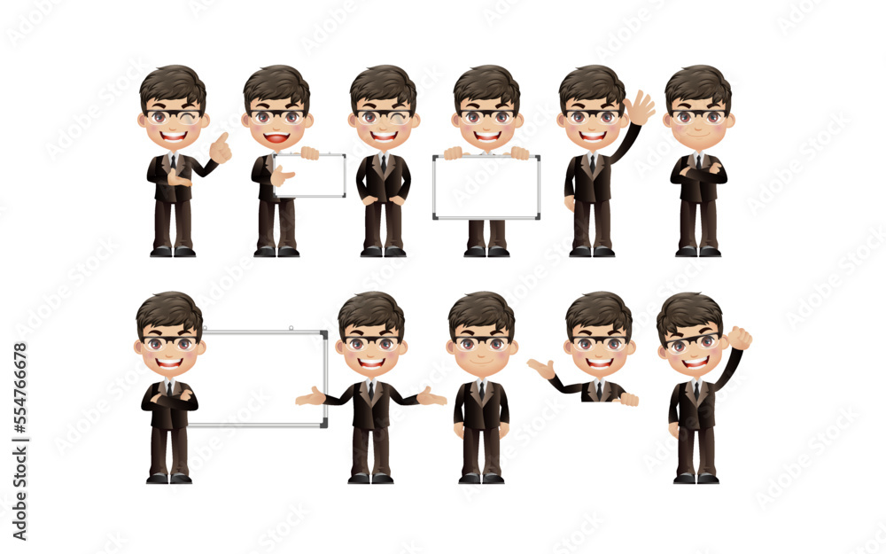 People with different poses. vector People with different poses. vector