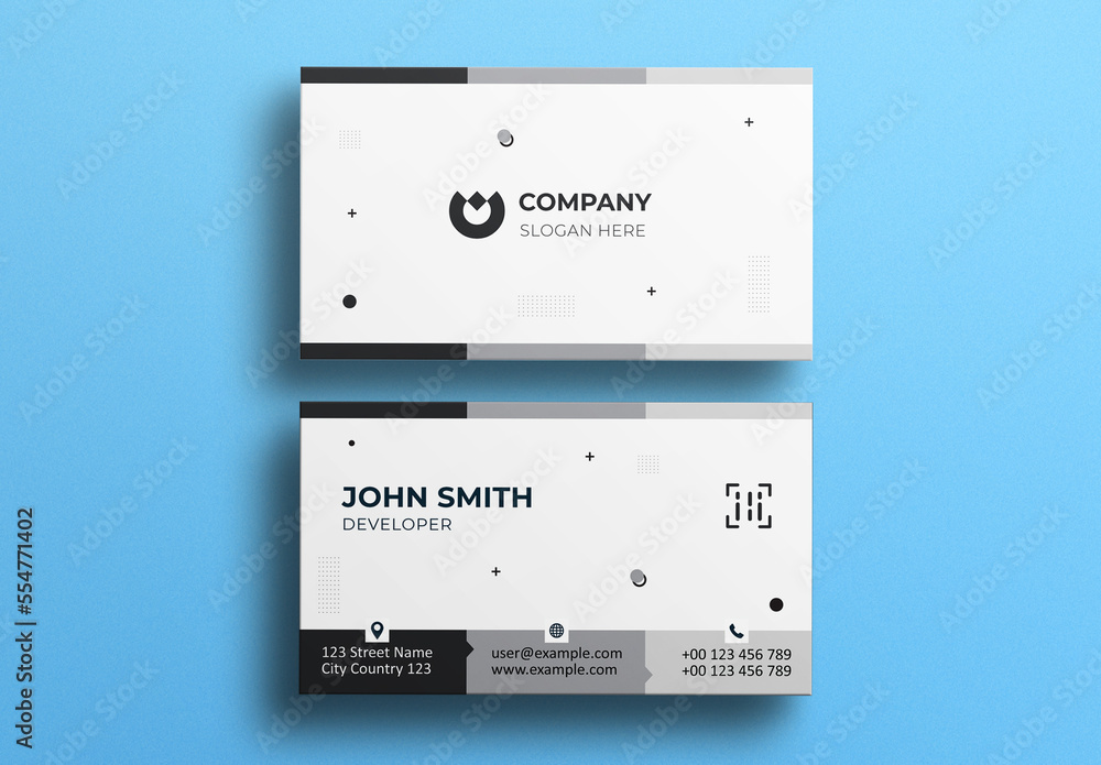 business card design adobe