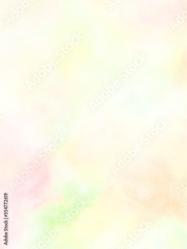 Watercolor background with gold glitter 