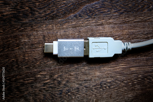USB typeC to USB TYPE-A 変換アダプタ photo