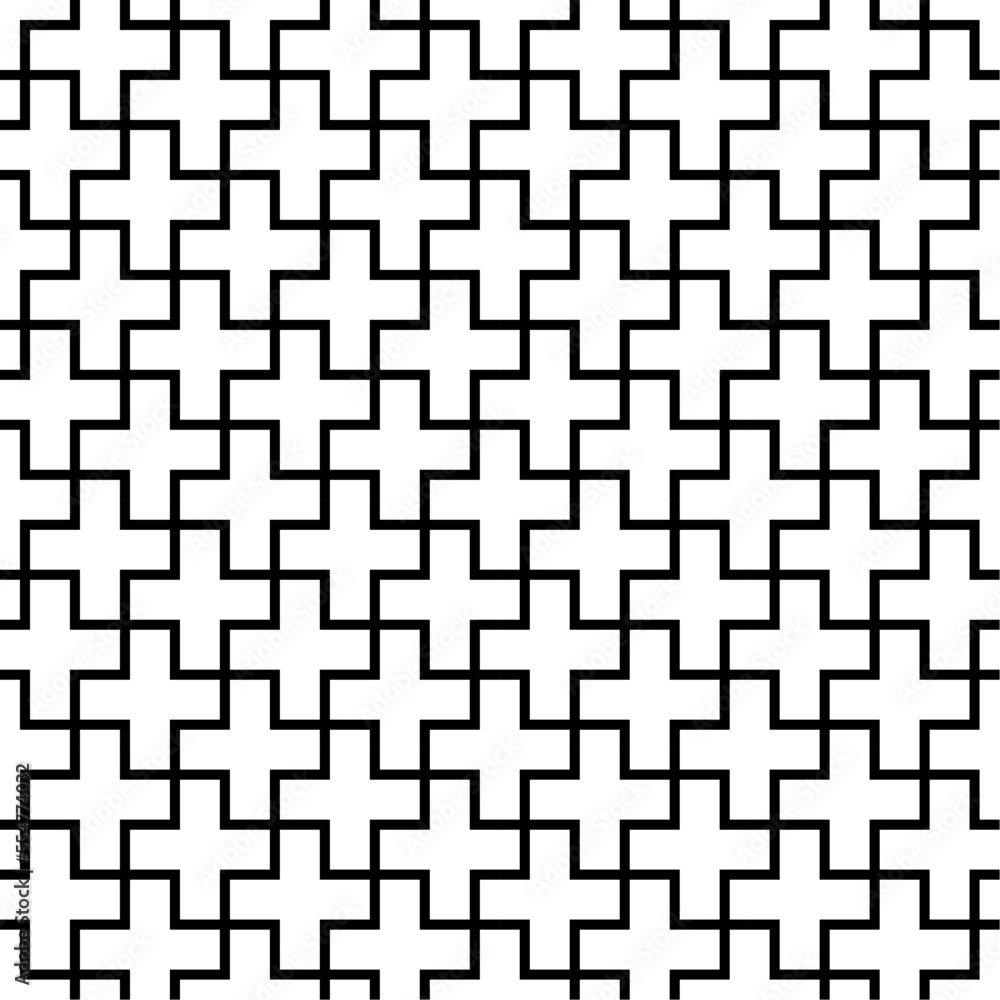Vector seamless geometric Japanese pattern Vector seamless geometric Japanese pattern