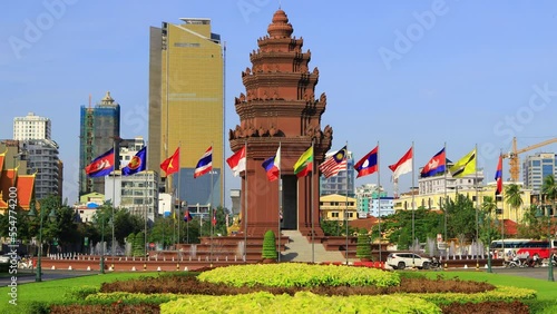 Independence Monument Phnom Penh Cambodia