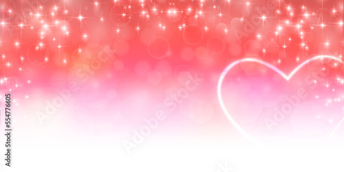 バレンタイン　ハート　冬　背景