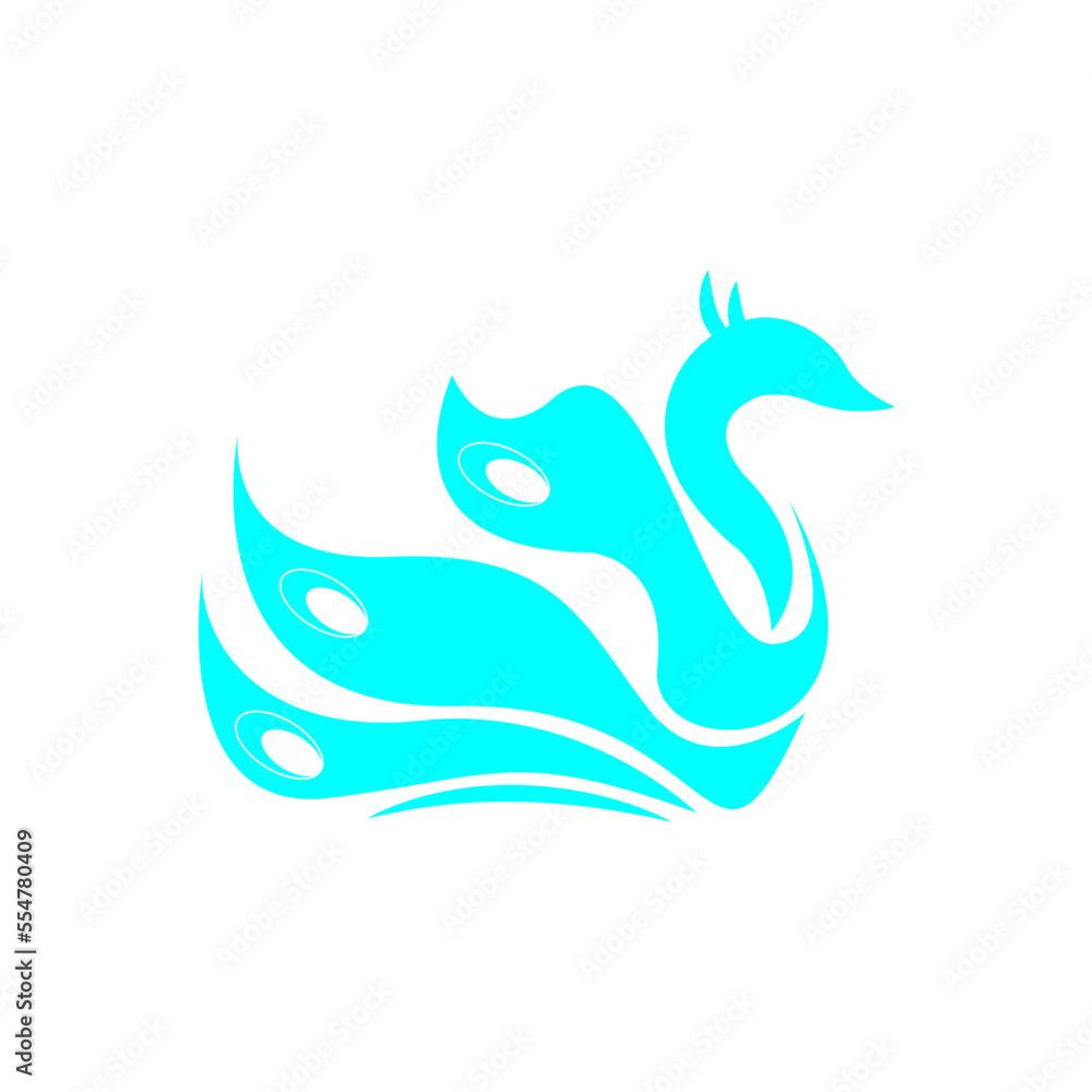 peacock icon illustration vector peacock icon illustration vector
