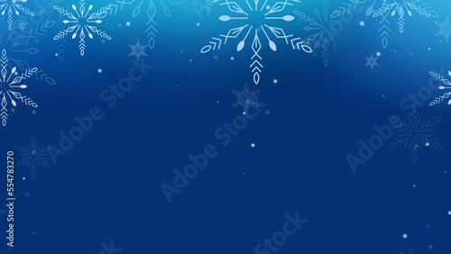 Snowflake Background Bundle with light and bokeh effect. , chrismast background