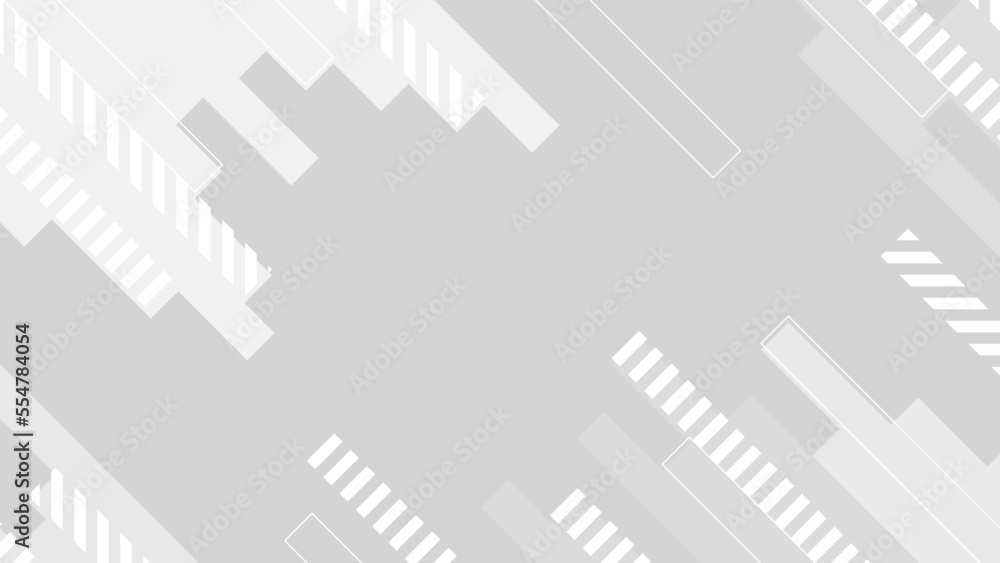White abstract background for design. Geometric shapes. Triangles, squares, stripes, lines. Color gradient. Modern, futuristic. Light dark shades. Web banner. White abstract background for design. Geometric shapes. Triangles, squares, stripes, lines. Color gradient. Modern, futuristic. Light dark shades. Web banner.