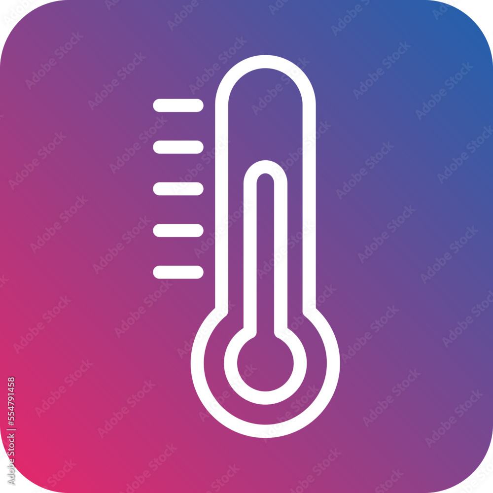 Thermometer Icon Style Thermometer Icon Style