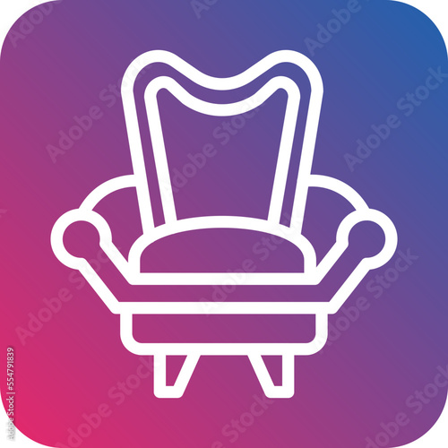 Armchair Icon Style