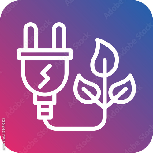 Sustainable Energy Icon Style
