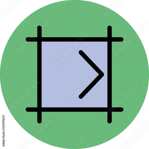 Transform Direction Vector Icon
