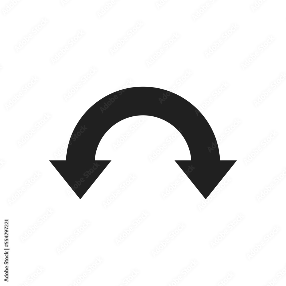 Arrow icon vector design illustration Arrow icon vector design illustration