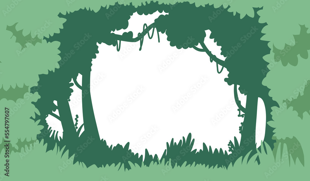森の中の背景 森の中の背景