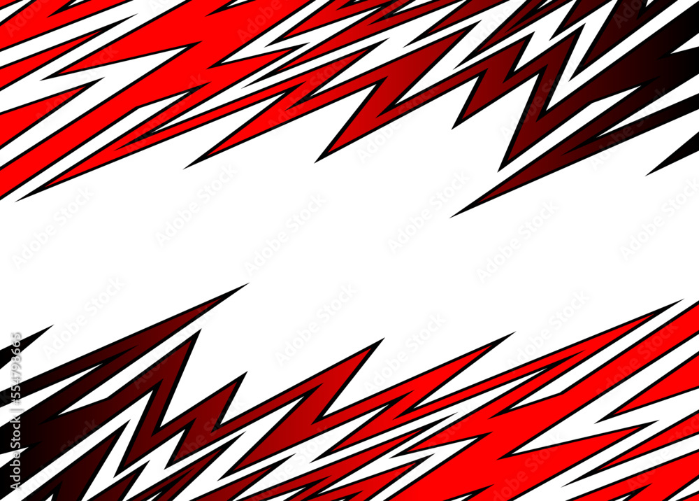 Fototapeta premium Abstract background with gradient color arrow spike pattern and with some copy space area