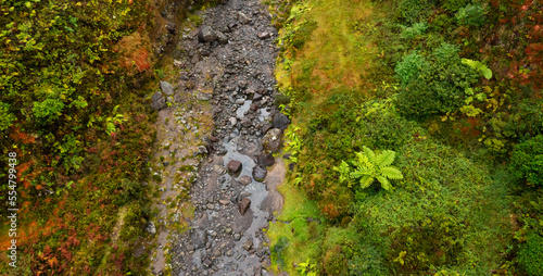 Vale das Lombadas Serra de Aqua de Pau Insel Sao Miguel Azoren Portugal 