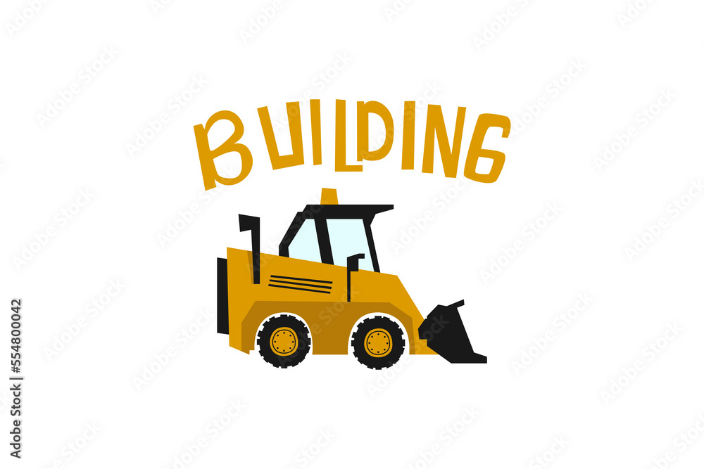 Naklejka premium Vector building equipment hand drawn concept design illustration