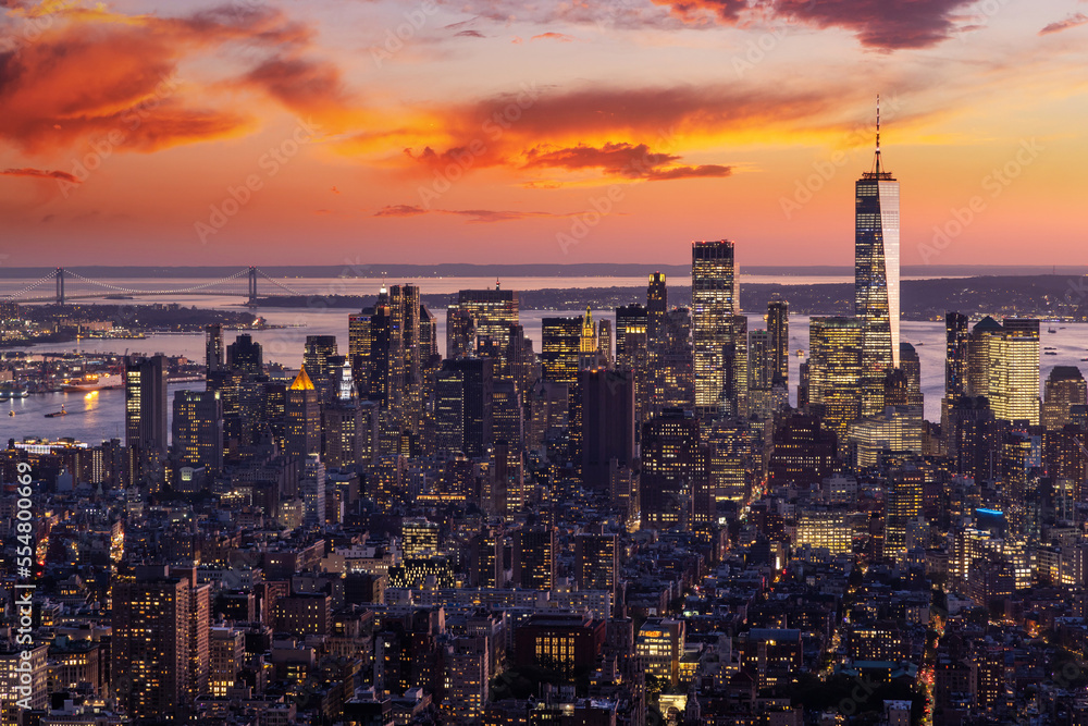 Fototapeta premium New York City skyline