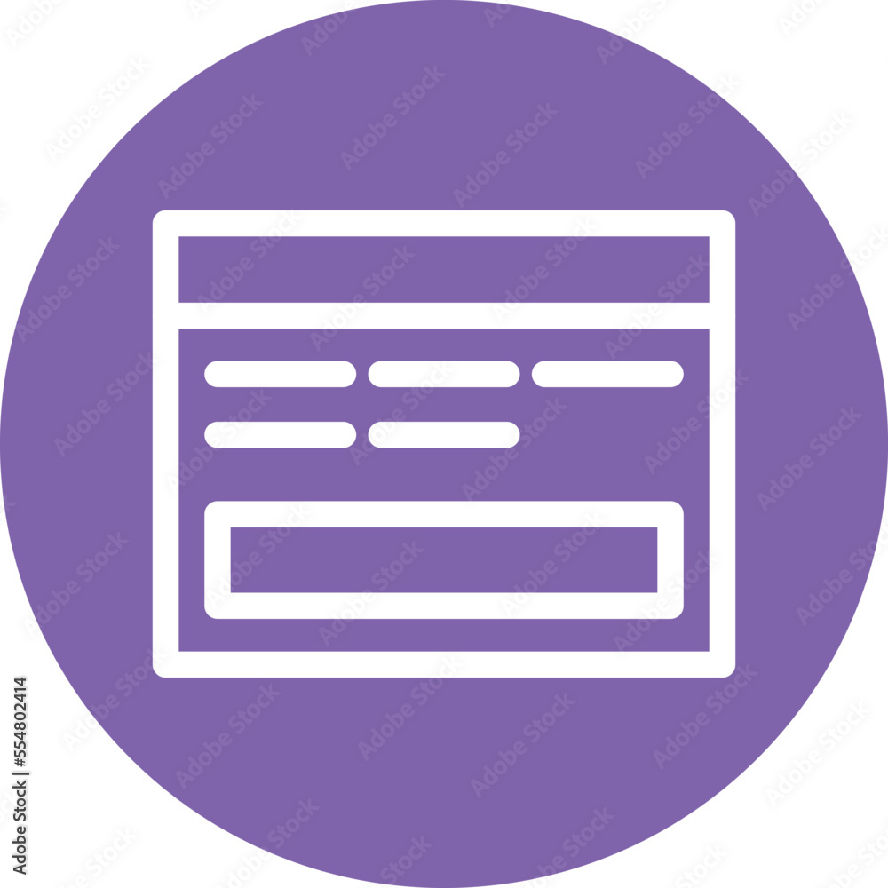 Web Page Vector Icon
Web Page Vector Icon
