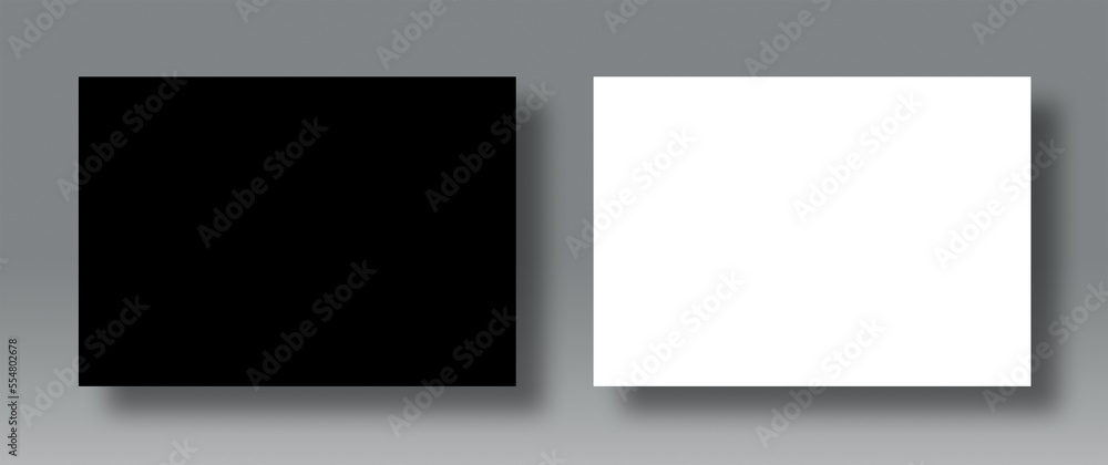 Two horizontal posters (black and white) on a dark background. 2 frame mockup to showcase your work Two horizontal posters (black and white) on a dark background. 2 frame mockup to showcase your work