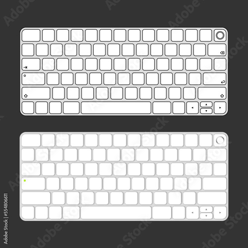 keyboard type typing graphic illustration Icon