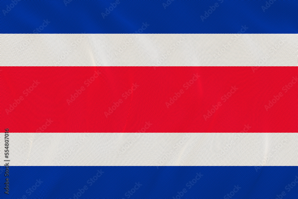 National flag of Сosta-rica. Background  with flag of Сosta-rica.