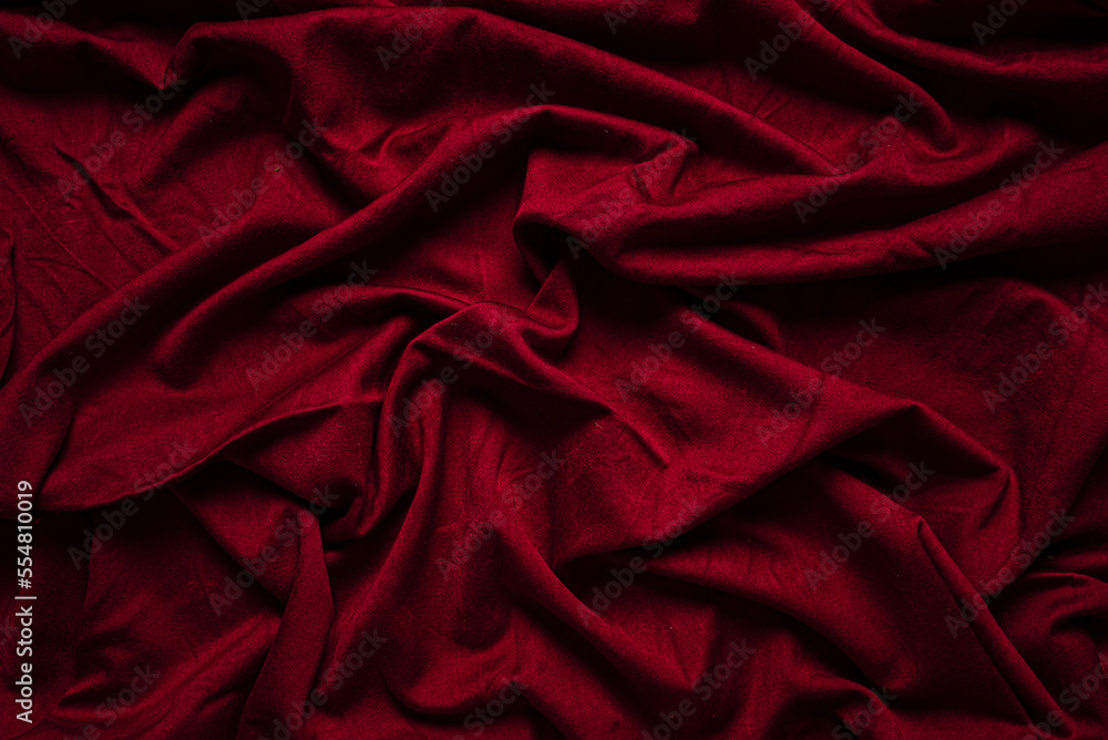red fabric for Christmas background red fabric for Christmas background