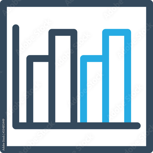 Business Chart Vector Icon 