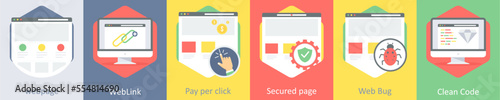 webpage, weblink, pay per click