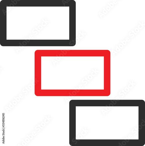 Steps Vector Icon
