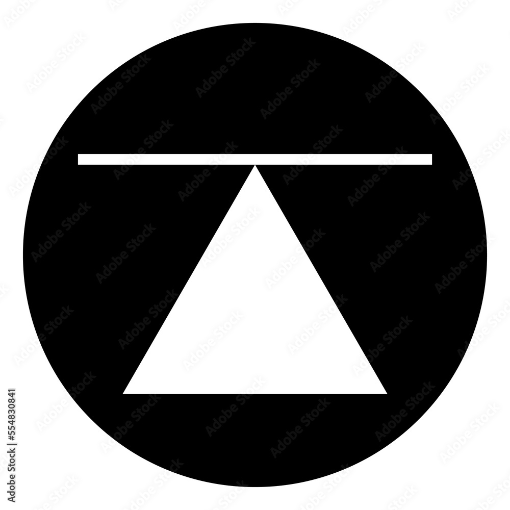 Center Of Gravity Symbol Sign,Vector Illustration, Isolated On White Background Label. EPS10 Center Of Gravity Symbol Sign,Vector Illustration, Isolated On White Background Label. EPS10