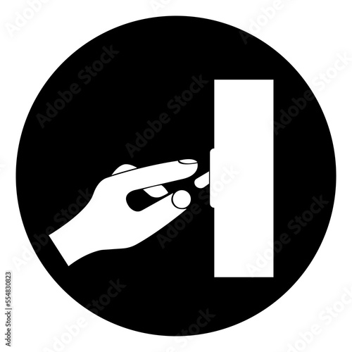 Switch Off Symbol Sign ,Vector Illustration, Isolate On White Background Label. EPS10