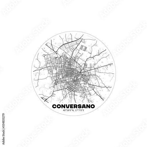 Wallpaper Mural Mappa Conversano Torontodigital.ca